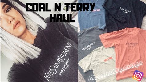 coal n terry ysl|COAL N TERRY.